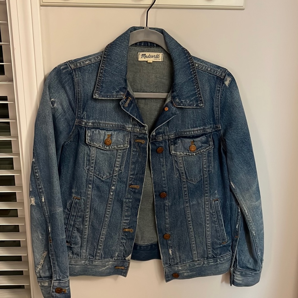Madewell jean jacket